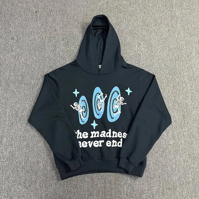 Corteiz Hoodie The Madnes Never End Graphic