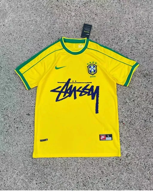 Nike Brazil Home Jersey Stüssy Collaboration