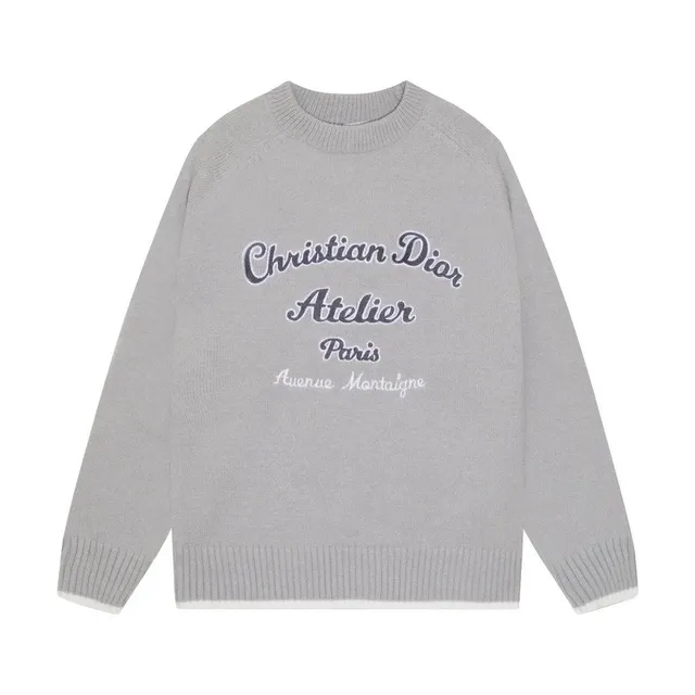 Dior Atelier Paris Sweater Embroidered Logo