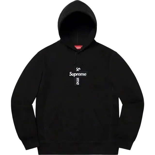 Supreme Box Logo Hooded Sweatshirt Black