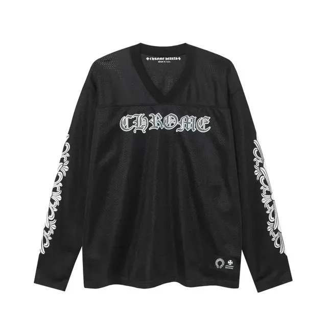 Chrome Hearts Mesh Long Sleeve Top Chrome Logo