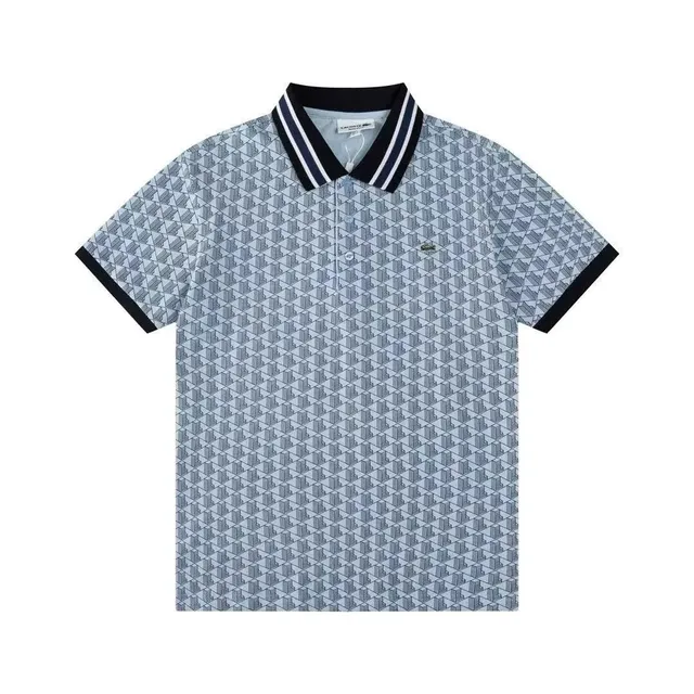 Lacoste Polo Shirt Geometric Print