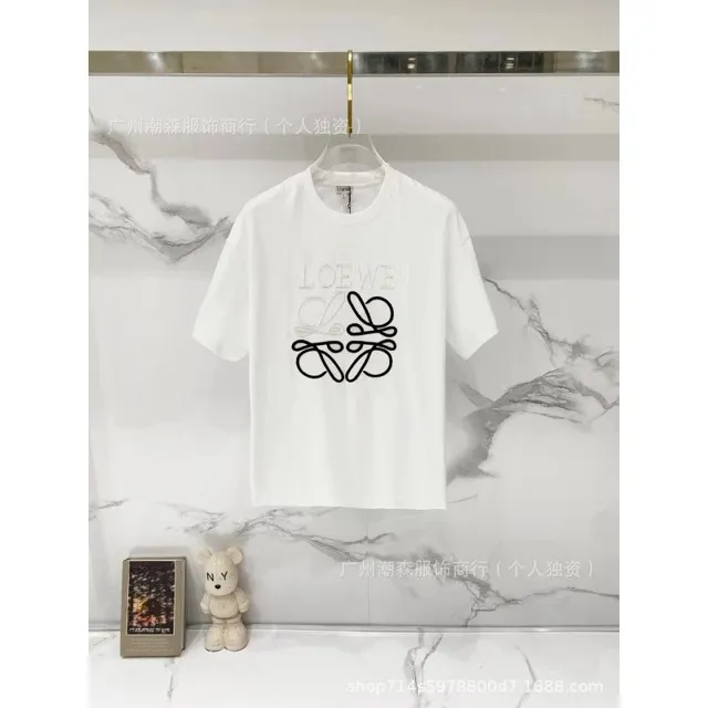 Loewe Logo T-Shirt Anagram Embroidered