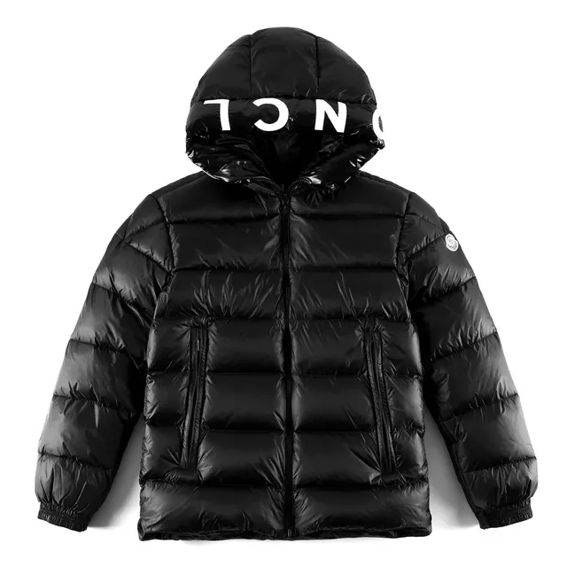 Moncler Down Jacket Logo Hood