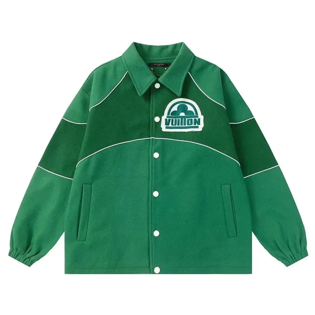 Louis Vuitton Coach Jacket Monogram Patch