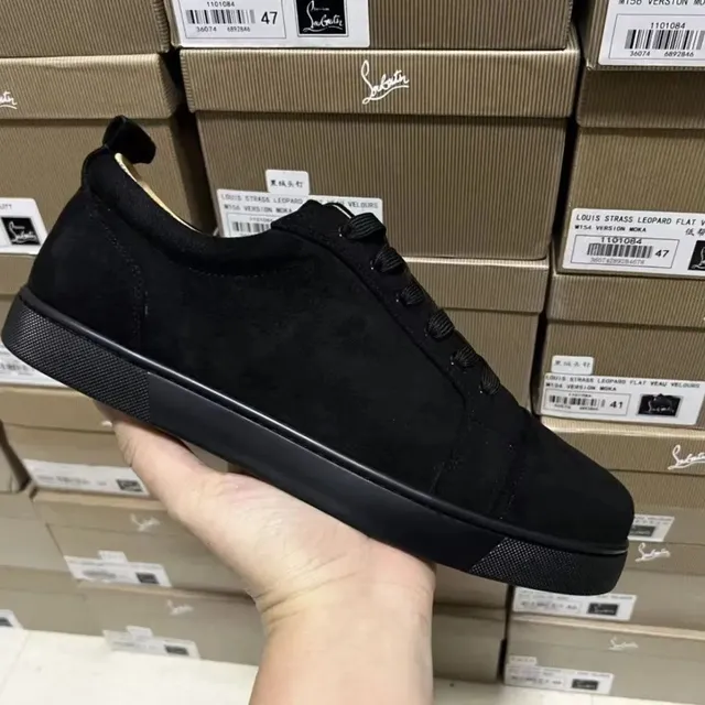 Christian Louboutin Louis Junior Flat Leopard