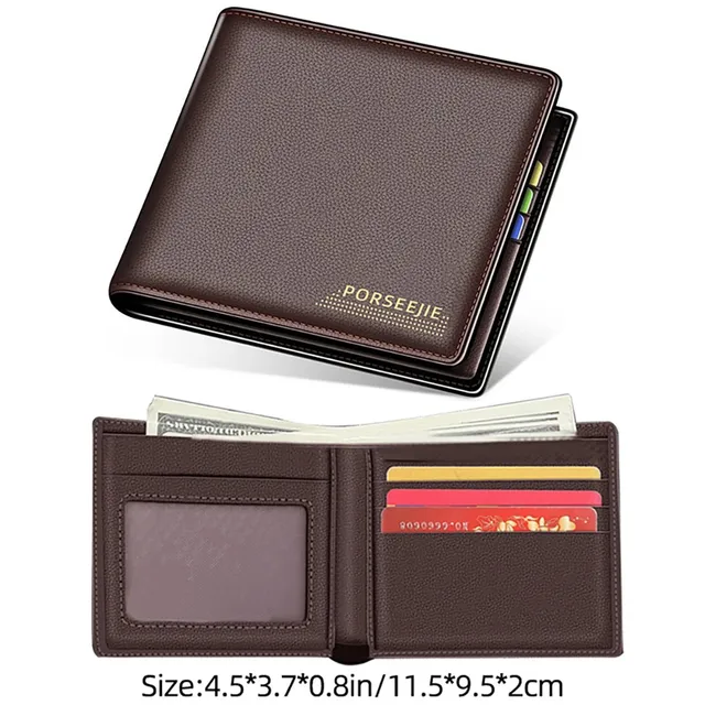 Lacoste Bifold Wallet Textured Leather