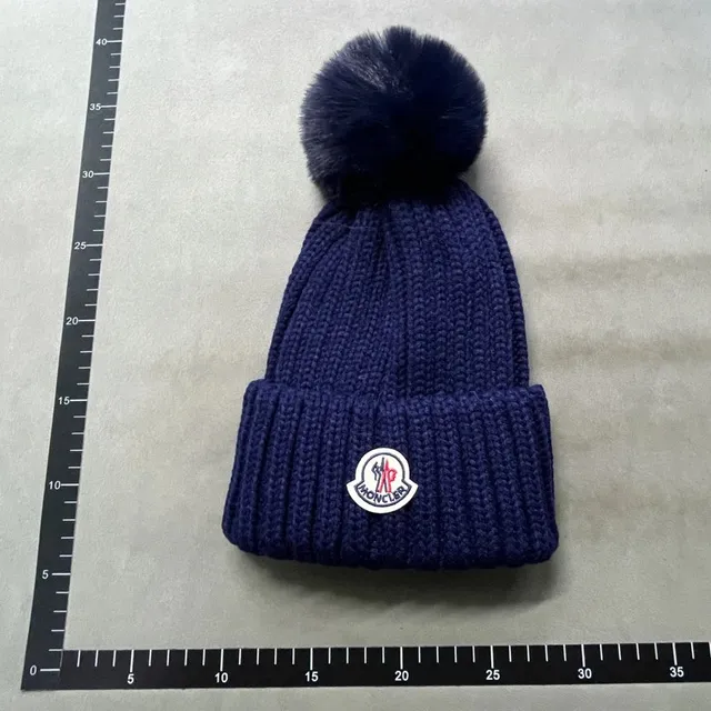 Moncler Pom-Pom Beanie Classic Logo
