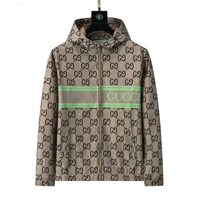 Gucci GG Logo Hooded Jacket