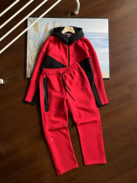 Nike Tech Fleece Hoodie and Joggers Colorblock