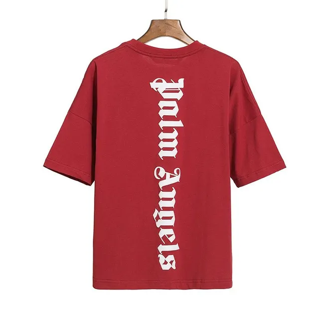 Palm Angels Logo Tee Vertical Logo