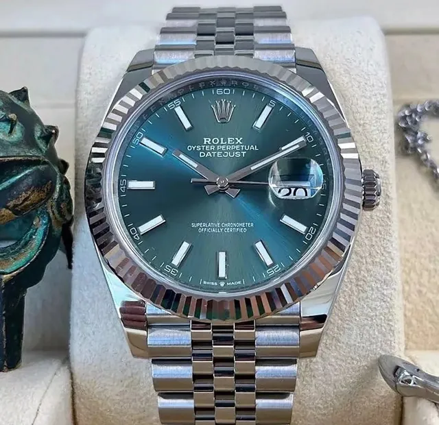 Rolex Oyster Perpetual Datejust Green Dial