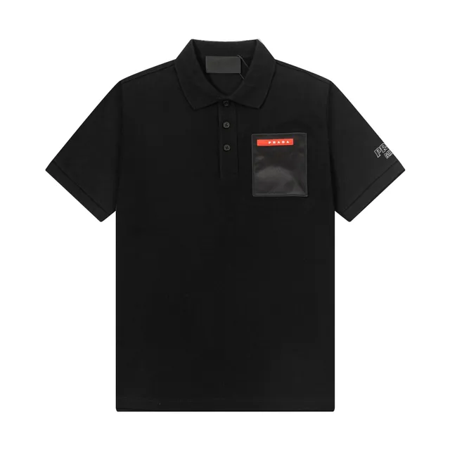 Prada Polo Shirt Logo Patch