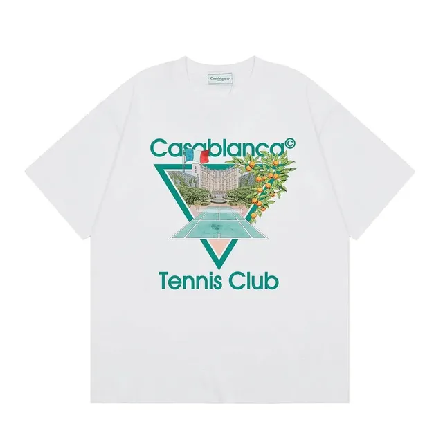 Casablanca Tennis Club Tee Graphic Print