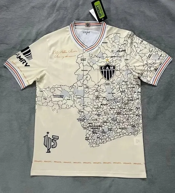Umbro Football Jersey Map Print