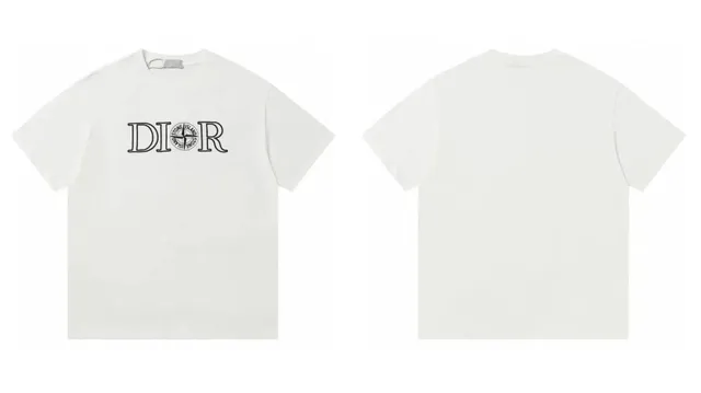 Logo T-Shirt Dior x Stone Island
