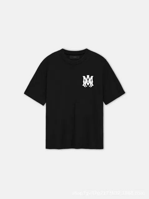 Amiri Logo Tee White Logo