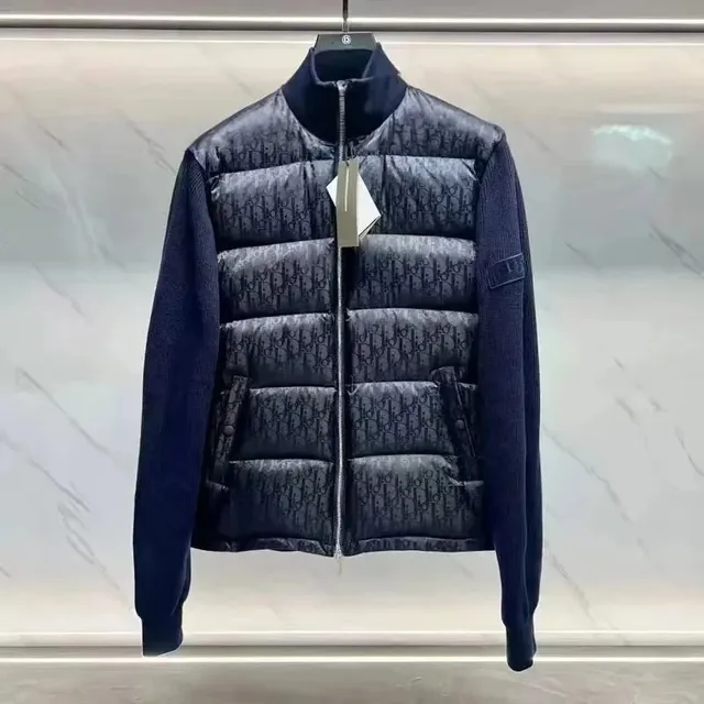 Dior Oblique Puffer Jacket Monogram Print