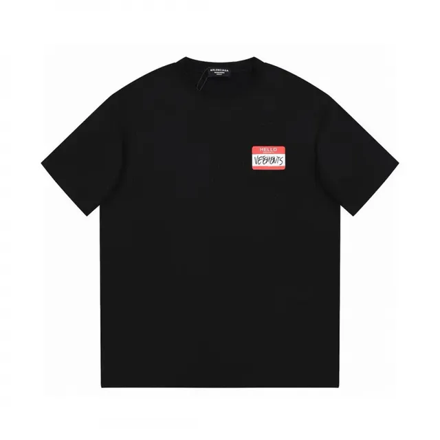 Balenciaga T-Shirt Hello Vetements Patch