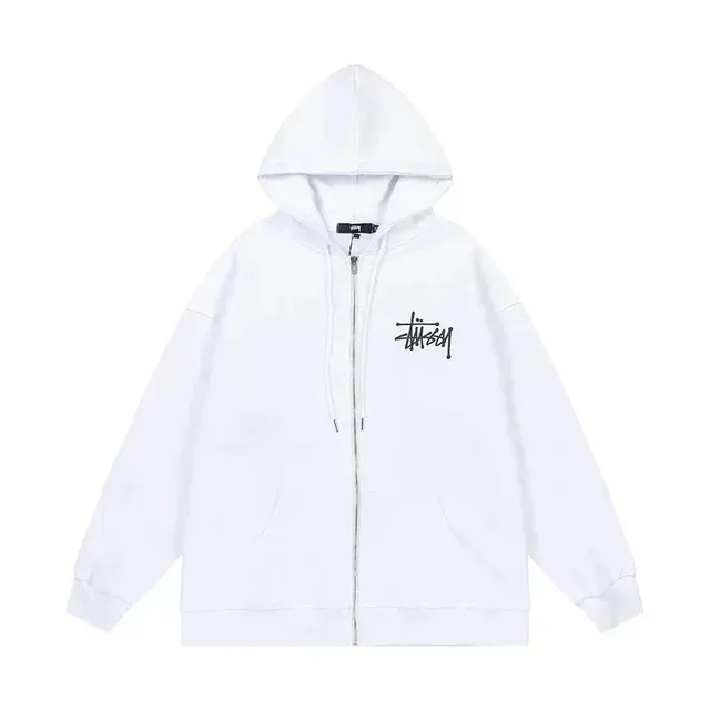 Stüssy Zip-Up Hoodie Classic Logo