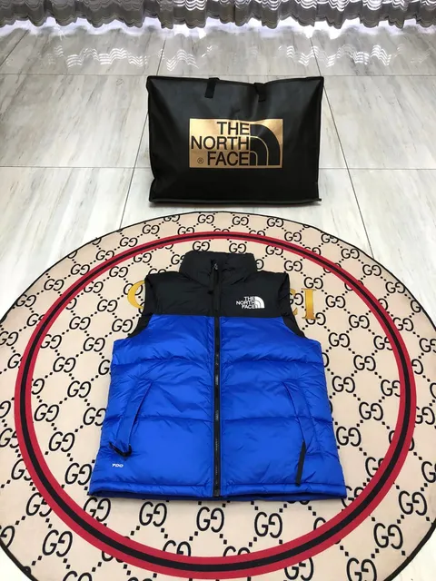 The North Face × Gucci Nuptse Vest Color-Block