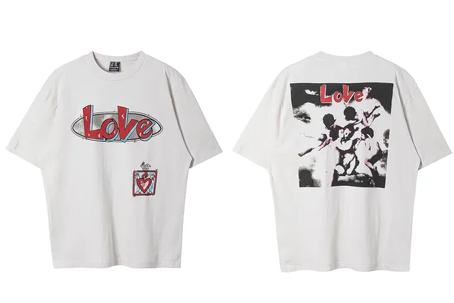 Gallery Dept. Love Graphic Tee Oval Logo & Back Print