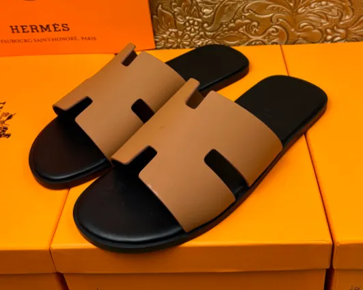 Hermès Oran Slide Classic H Logo
