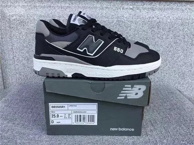 New Balance 550 Black Grey