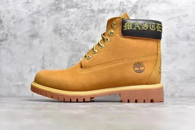 Timberland × Mastermind Japan Premium Boot Wheat with MMJ Embroidery