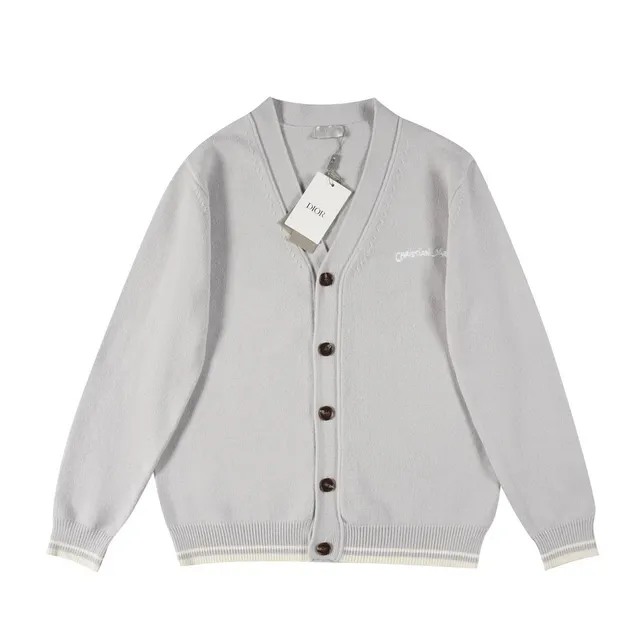 Dior Cardigan Embroidered Logo
