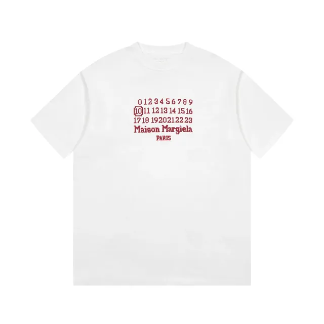 Maison Margiela Numbered Logo Tee