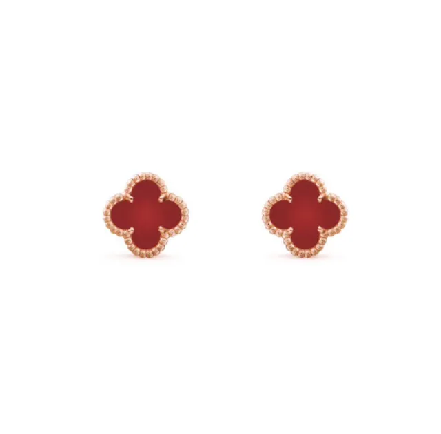 Van Cleef & Arpels Alhambra Four-Leaf Clover Earrings
