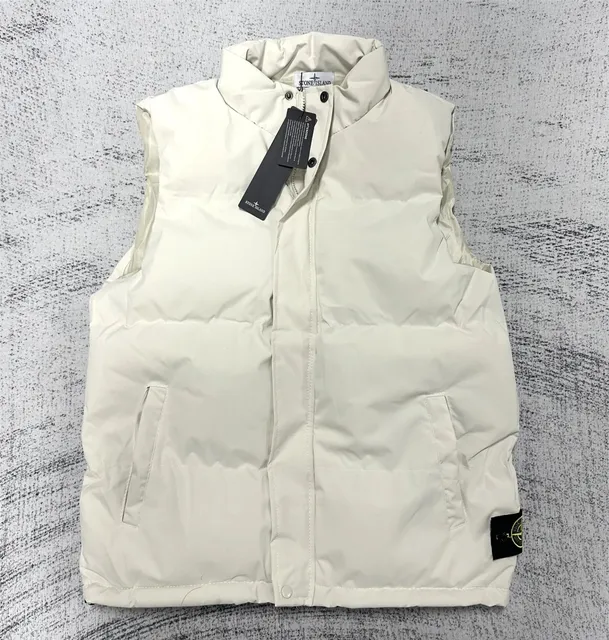 Stone Island Padded Vest Off-White