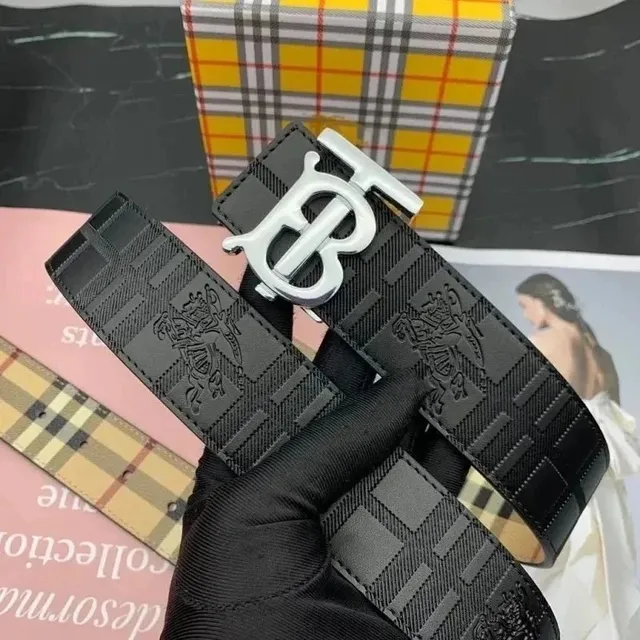 Burberry Monogram Belt TB Logo Buckle