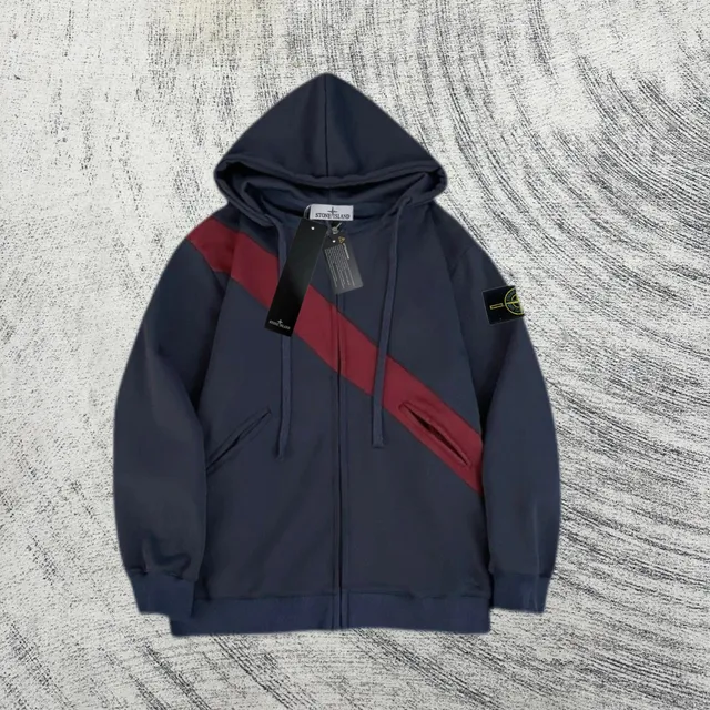 Stone Island Zip-Up Hoodie