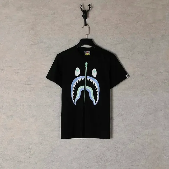 BAPE Shark Tee Zipper Shark