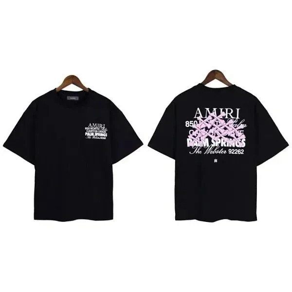 Amiri × Palm Angels Graphic Tee Palm Springs Collaboration