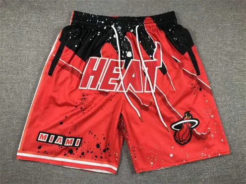 NBA Miami Heat Shorts Splash Paint