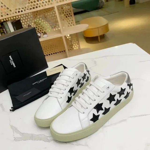 Saint Laurent Court Classic Star Print