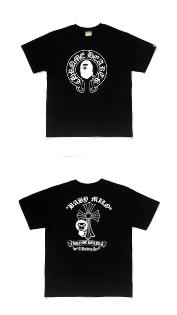 T-Shirt Chrome Hearts x BAPE