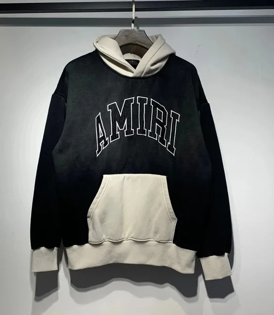 Amiri Arch Logo Hoodie Two-Tone
