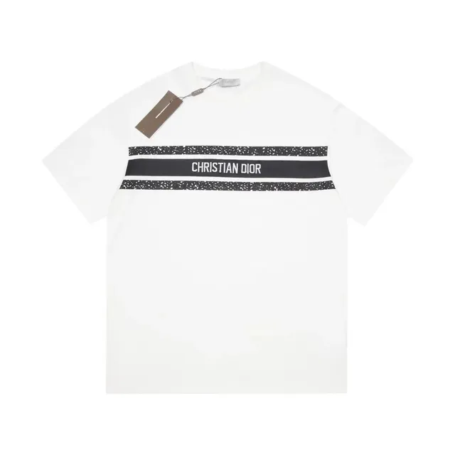Dior T-Shirt Logo Stripe