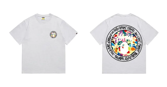 BAPE × Stüssy Short-Sleeve T-Shirt Camouflage Graphic
