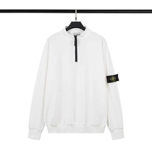 Stone Island Half-Zip Sweatshirt Compass Patch