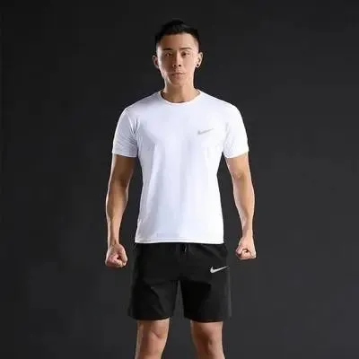 Nike Tech Fleece T-Shirt Solid White