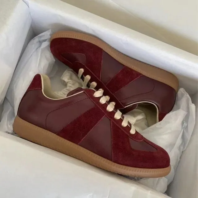 Maison Margiela Future Sneaker Bordeaux Suede