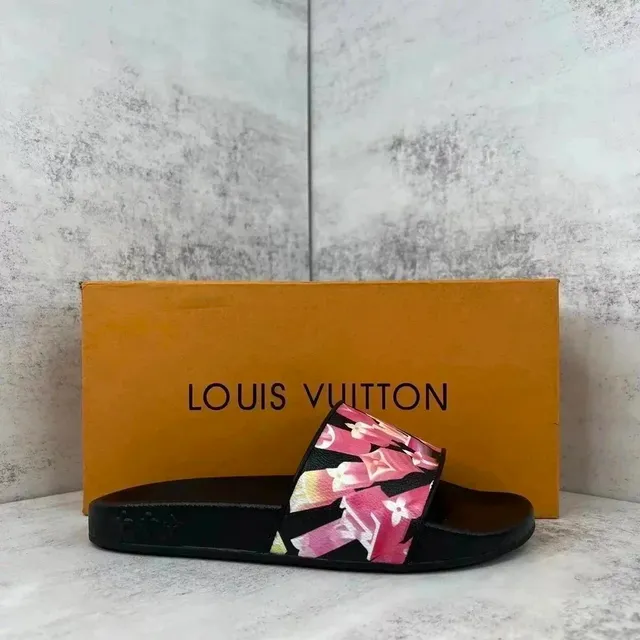 Louis Vuitton Slide Sandal Monogram Floral