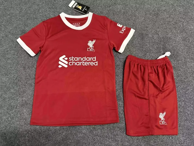 Nike Liverpool Home Kit Youth