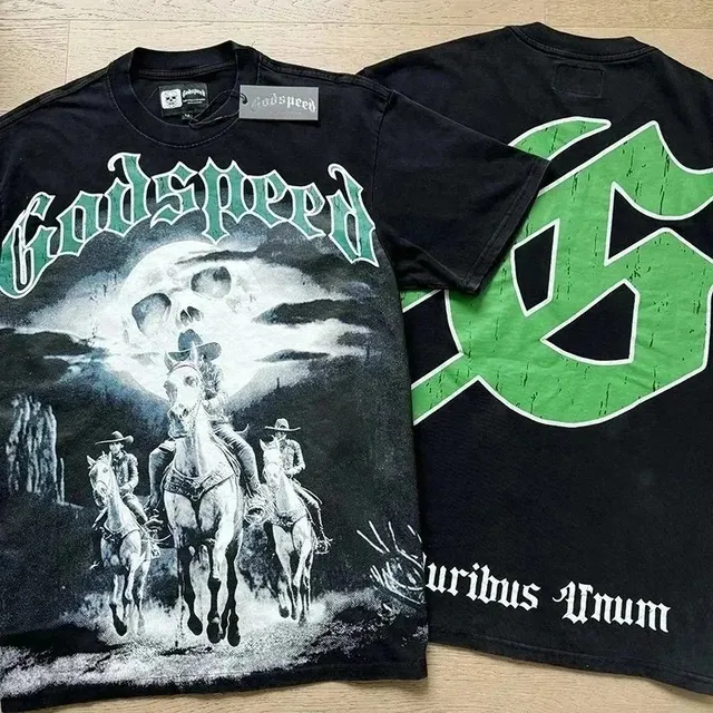 Godspeed Graphic Tee Skull Riders