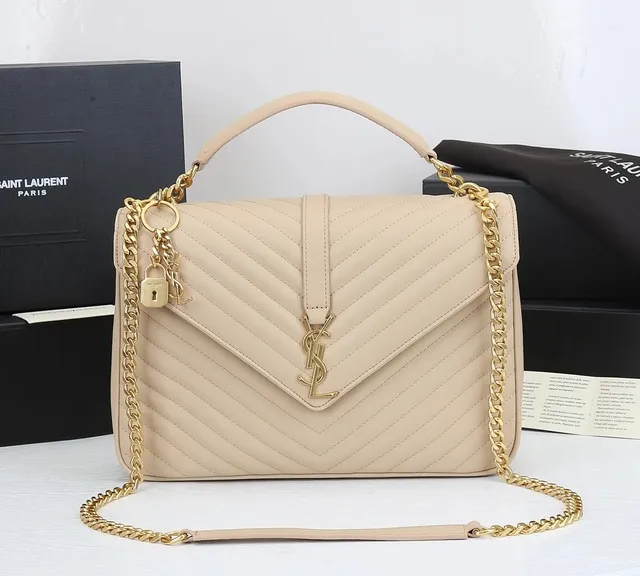 Saint Laurent Niki Quilted Chain Shoulder Bag
